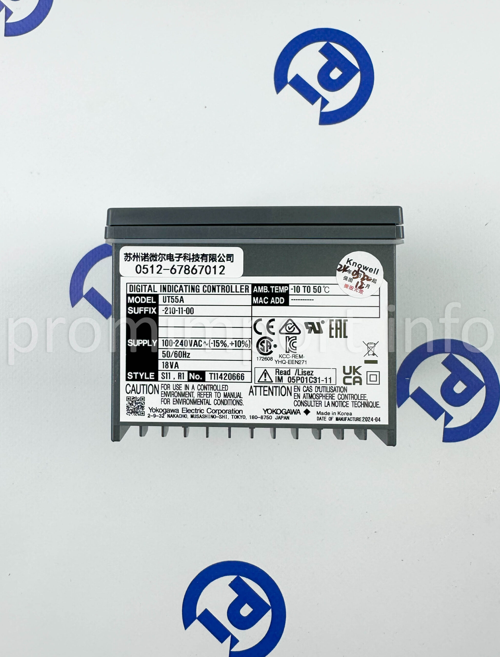 контроллер йокогава1 Yokogawa UT55A-210-11-00
