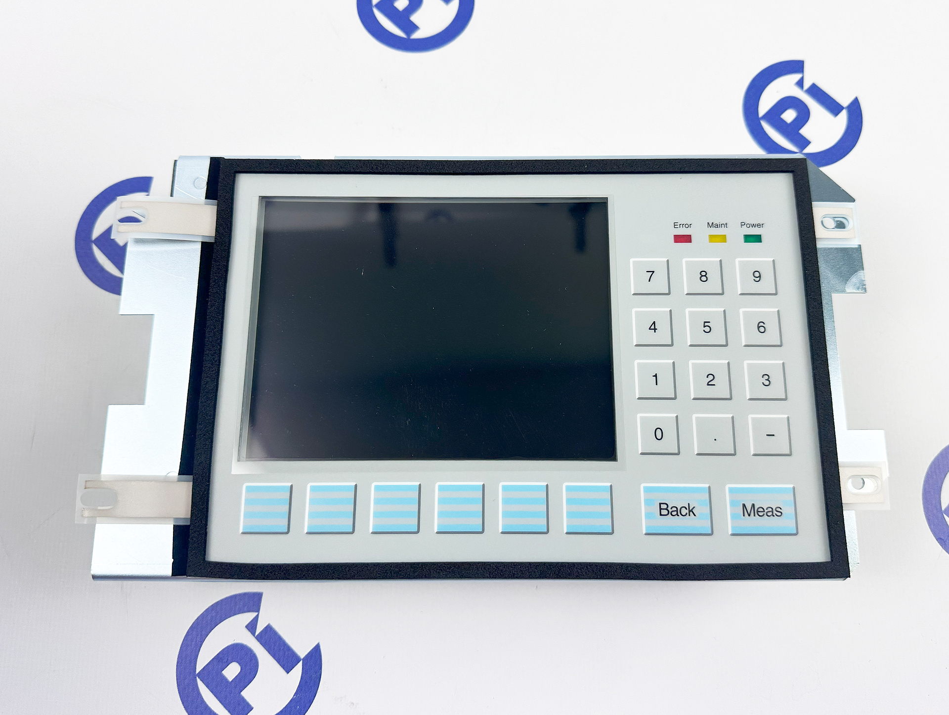 ABB 3KXG758009U01 — панель управления с экраном и клавиатурой Блок индикации ABB 3KXG758009U01 без упаковки, вид спереди